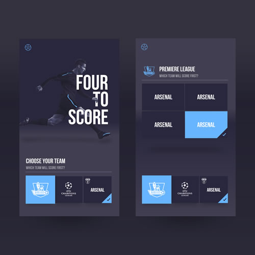 Four to Score App